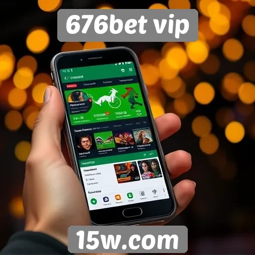 Experiência do usuário no 676bet vip em dispositivos móveis